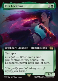 Tifa Lockhart Final Fantasy Bordless